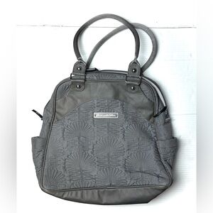 Petunia Pickle Bottom Embossed‎ Sashay Central Park Diaper Baby Backpack $170